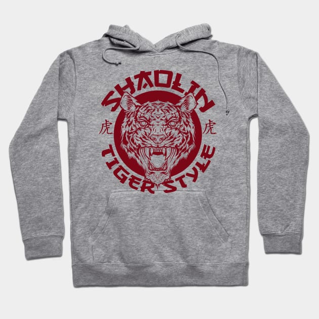 Shaolin Tiger Style Hoodie by HETCH666